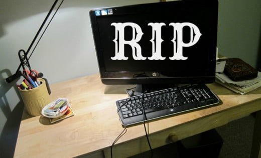 
 komputer mati