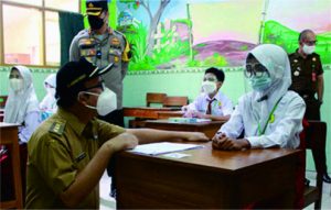 Di Banyumas PTM Digelar 100 Persen