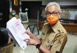 Gubernur Jawa Tengah Ganjar Pranowo