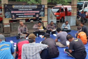 Satlantas Polres Purbalingga Gelar Sabar Sopir di Terminal