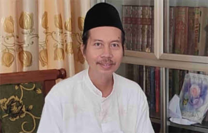 Ketua Santri Gayeng Nusantara (SGN) Kabupaten Purbalingga Kiai Achmad Labib Murtaqi (Gus Labib),