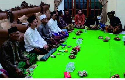 Ketua Santri Gayeng Nusantara (SGN) Kabupaten Purbalingga Kiai Achmad Labib Murtaqi (Gus Labib)
