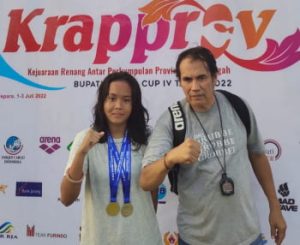 Zahra Okta Rahmadani, Atlet Renang Purbalingga Raih 4 Emas diajang Krapprov Jateng Zahra Okta Rahmadani, Atlet Renang Purbalingga Raih 4 Emas diajang Krapprov Jateng