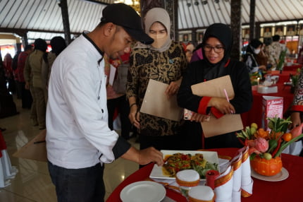 Pemkab Purbalingga Gelar Lomba Masak Olahan Ikan dan Seduh Kopi