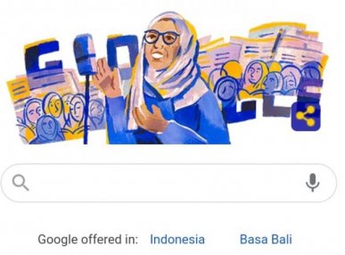 Google Doodle Bertemakan Rasuna Said