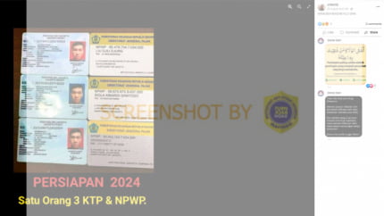 Ada KTP dan NPWP Ganda Untuk Persiapan 2024