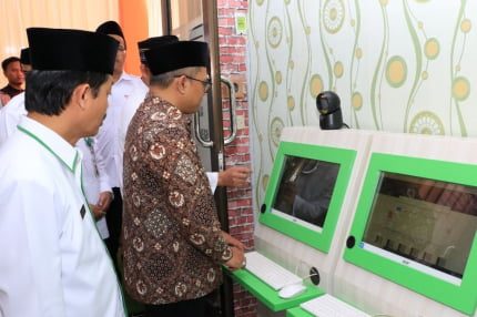 MTs Negeri 3 Banjarnegara Resmikan Perpustakaan Digital e-LIB Megabara