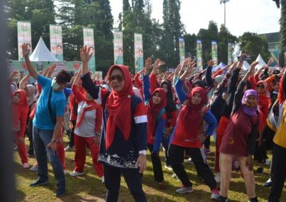 Pemkab Purbalingga Gelorakan Germas dan Gerakan Cuci Tangan 