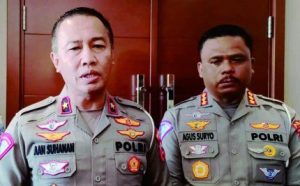 Dirlantas Polda Jateng Kombes Pol Agus Suryo Nugroho saat mendampingi Dirgakkum Korlantas Polri Brigjen Aan Suhanan