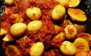 Jengkol oseng telur Jengkol oseng telur