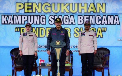 Wali Kota Madiun Maidi Pimpin Apel Personil