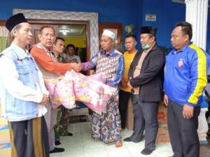 Santri Gayeng Nusantara Bantu Korban Tanah Bergerak di Purbalingga