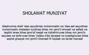 Shalawat Munjiyat Shalawat Munjiyat
