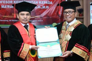 Sekretaris Jenderal MPR Ma'ruf Cahyono Raih Profesor