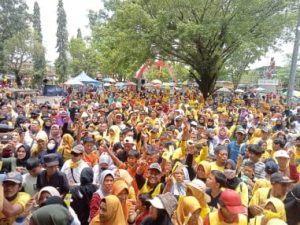 Golkar Purbalingga Gelar Jalan Sehat Usung Tema “Golkar Menang Rakyat Sejahtera"