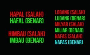 Jangan Gunakan Kata Ini, Sering Ditulis Kurang Tepat