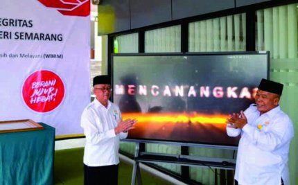 Pascasarjana Universitas Negeri Semarang Canangkan Wilayah Bebas Korupsi