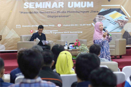 FISIP Universitas 17 Agustus 1945 Semarang Bangun Jiwa Digipreneur Bagi Generasi Muda