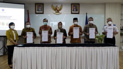 Lima Bupati Teken Surat Pernyataan Bersama Optimalisasi Bandara Soedirman