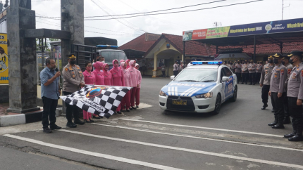 Gempa Cianjur Polres Purbalingga Gandeng Wartawan Kirim Bantuan untuk Korban