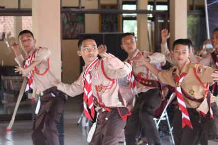 Pramuka Penggalang Ikut Lomba Tingkat 4 Kwarda Jateng