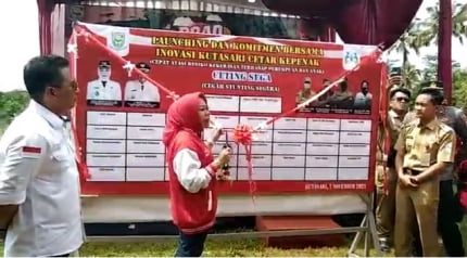 Kecamatan Kutasari Luncurkan Aplikasi Cetar Kepenak Tekan Angka Kekerasan Terhadap Perempuan dan Anak