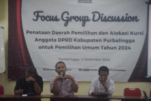 KPU Purbalingga Siapkan Tiga Opsi Dapil