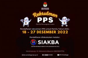 KPU Purbalingga Buka Pendaftaran Calon Anggota PPS KPU Purbalingga Buka Pendaftaran Calon Anggota PPS