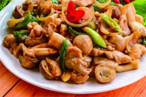 Tumis Ayam Jamur Tumis Ayam Jamur