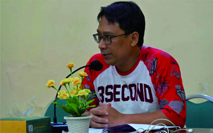 Ketua Umum Komite Olahraga Nasional Indonesia (KONI) Kabupaten Purbalingga, R Budi Setiawan