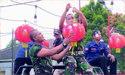 Jelang Imlek 2574 Kongzili, Tempat Ibadah Tri Dharma Ho Tek Bio Purbalingga Mulai Bersolek