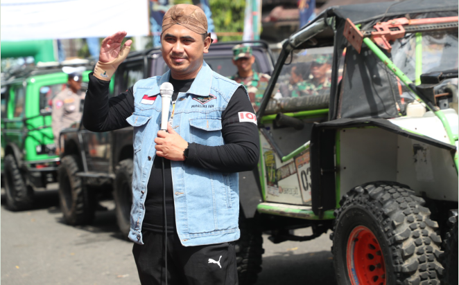 Gus Yasin Jajal Track Offroad Banjarnegara, Berharap Jadikan Event Wisata