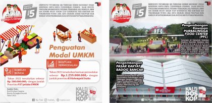 Pemerataan ekonomi rakyat dan penguatan modal UMKM