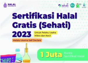 Serifikasi Halal Gratis (Sehati).
