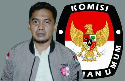 Komisioner KPU Purbalingga Divisi Perencanaan Data dan Informasi, Catur Sigit Prasetyo. Foto: Mahendra Yudhi Krisnha