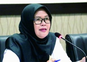 Kepala Dinas Komunikasi dan Informatika (Dinkominfo) Purbalingga Jiah Palupi Twihantarti saat Assessment Program Gerakan Menuju Kota Cerdas (Smart City) Kementerian Komunikasi dan Informatika Republik Indonesia, secara virtual bertempat di Ruang Rapat Bupati Purbalingga, Rabu 5 April 2023. Kepala Dinas Komunikasi dan Informatika (Dinkominfo) Purbalingga Jiah Palupi Twihantarti saat Assessment Program Gerakan Menuju Kota Cerdas (Smart City) Kementerian Komunikasi dan Informatika Republik Indonesia, secara virtual bertempat di Ruang Rapat Bupati Purbalingga, Rabu 5 April 2023.