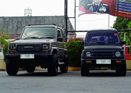 SUV Daihatsu Taft dan Suzuki Katana Garang Nan Cantik