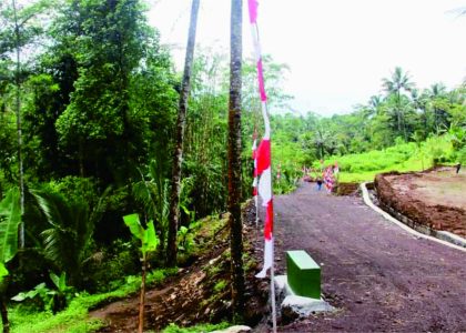 Kades Sangkanayu Purbalingga Berharap Ruas Jalan Sangkanayu Talagening Bisa Ditingkatkan