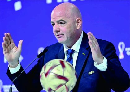 Presiden FIFA Gianni Infantino