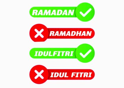 Setelah Ramadan Tanpa Huruf H, Mulai Sekarang Tulislah Idulfitri Tanpa Terpisah