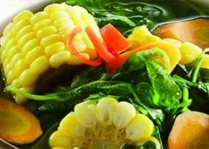 Sayur Bening Daun Katu untuk Berbuka Sayur Bening Daun Katu untuk Berbuka