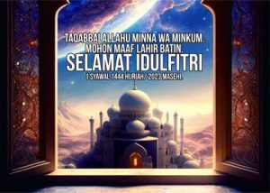 Ucapan Selamat Idulfitri 2023