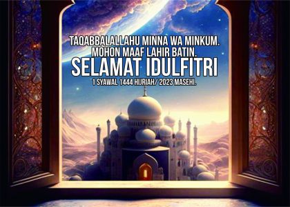 Ucapan Selamat Idulfitri 2023 Ucapan Selamat Idulfitri 2023