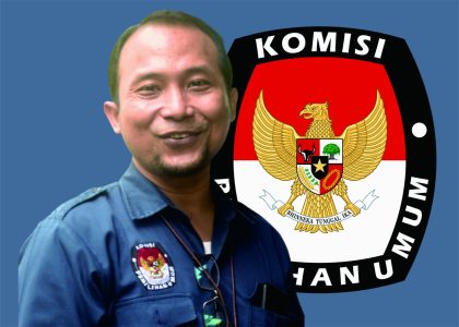 Ketua Komisi Pemilihan Umum (KPU) Kabupaten Purbalingga, Eko Setiyawan, di kantor KPU Purbalingga, Minggu 14 Mei 2023.