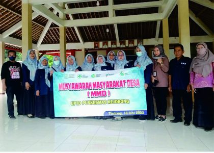 Puskesmas Kecamatan Kejobong, Kabupaten Purbalingga menyelenggarakan Musyawarah Masyarakat Desa (MMD) di Desa Timbang, Jumat 16 Juni 2023.