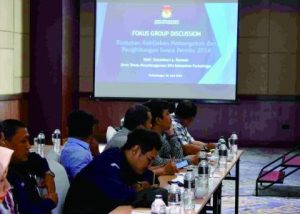 Komisi Pemilihan Umum (KPU) Kabupaten Purbalingga menyelenggarakan Fokus Group Discussion (FGD).