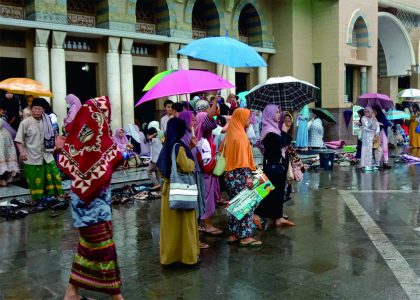 Panitia Hari Besar Islam (PHBI) tingkat Kabupaten Purbalingga harus memindahkan Salat Idul Adha ke Masjid Agung Darussalam Kamis 29 Juni 2023.