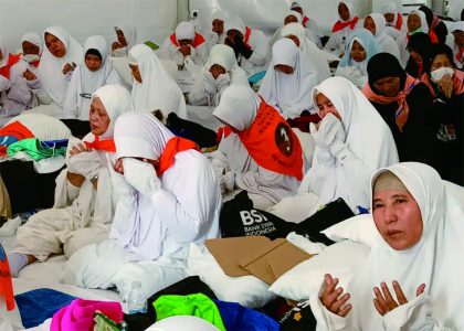 Jemaah Haji Kabupaten Purbalingga hari ini, Selasa 27 Juni 2023 melaksanakan rukun ibadah haji yakni wuquf di Arafah.