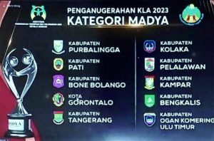 Kabupaten Purbalingga meraih penghargaan sebagai Kabupaten Layak Anak (KLA) Kategori Madya tahun 2023. Foto: Prokompim Setda Kabupaten Purbalingga