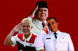 Bacapres Ganjar Pranowo, Prabowo Subianto, Anies Baswedan Bacapres Ganjar Pranowo, Prabowo Subianto, Anies Baswedan